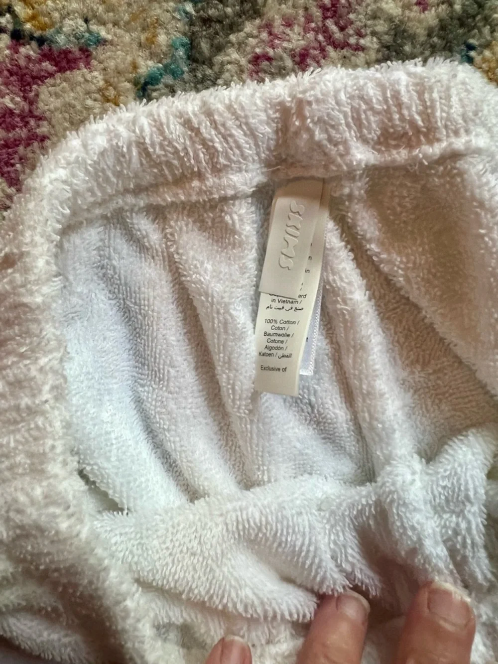 🔆🐬🏖️SKIMS Snow Terry Cover Up Shorts🏖️🐬🔆 - Picture 9 of 12